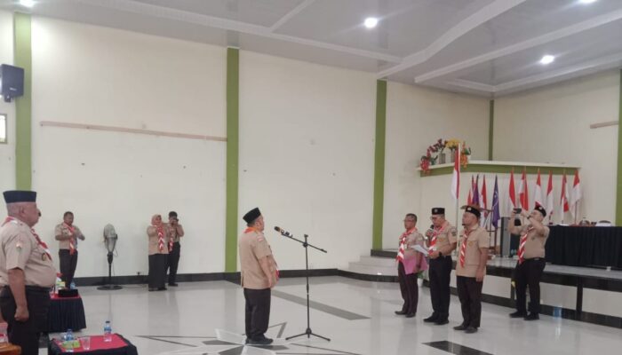 Zainuddin Hasibuan Kembali Nahkodai Kwarcab Pramuka Palas