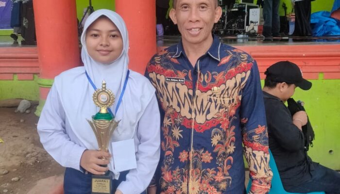 Siswi SMPN 1 Binjai Juara Satu FLS2N Gambar Ilustrasi