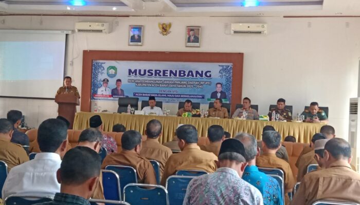 Pemkab Abdya Musrenbang RPJPD 2025-2045