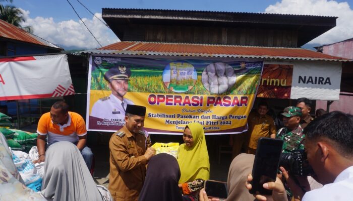 Pemkab Gelar Operasi Pasar Murah Jelang Idulfitri 1445 H