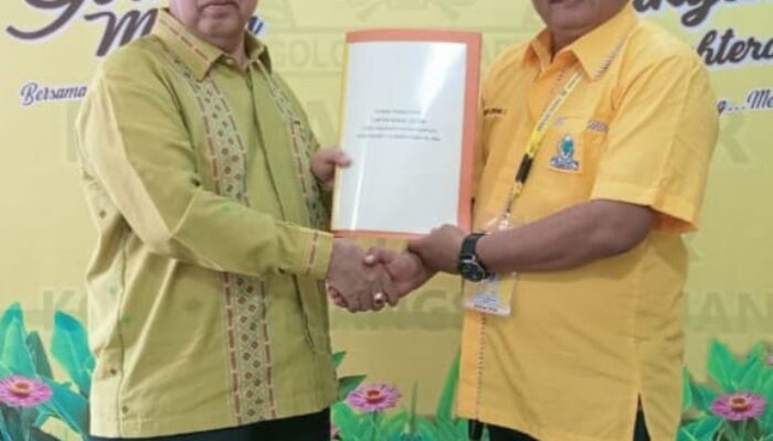 Arwin Siregar Daftar Balon Wakil Wali Kota Ke Golkar Sidimpuan