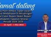 PAN Tapsel Buka Pendaftaran Balon Bupati Dan Wakil Bupati