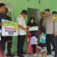 Pj Bupati Abdya Darmansah, menyerahkan secara simbolis rumah layak huni, untu warga duafa di Desa Babah Lhueng, Kecamatan Blangpidie. Rabu (3/4).Waspada/Syafrizal