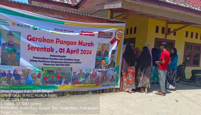 Pemkab Siagakan GPM Di Pelosok Aceh Singkil