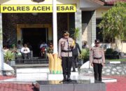 Kapolres Aceh Besar Gelar Apel Pasukan Operasi Ketupat Seulawah