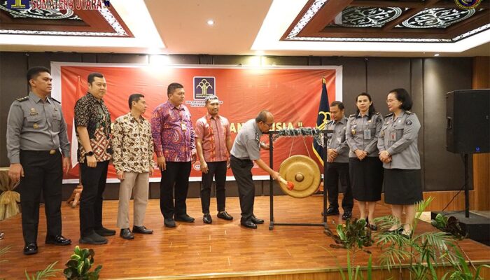 Bangun Kesadaran Hukum, Kanwil Kemenkumham Sumut Sosialisasi Layanan Fidusia