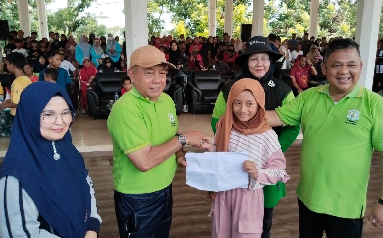 Marwah Raih Tiket Umroh Ketua DPRK Aceh Tamiang