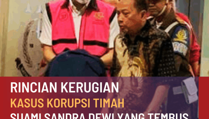 Rincian Kerugian Kasus Korupsi Timah Suami Sandra Dewi Yang Tembus 271T