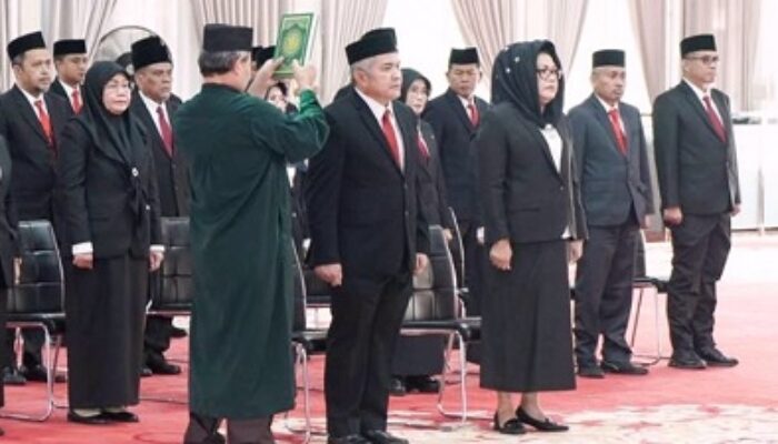 Setelah Menang Lawan Gubsu Di PTUN, Edy Supryanto Dilantik Jadi Kabiro Administrasi Pembangunan Pemprovsu
