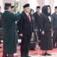 DUA pejabat eselon II (Pejabat Pimpinan Tinggi Pratama) di lingkungan Pemprov Sumatera Utara, dilantik Penjabat (Pj) Gubernur Sumut, Hassanudin, di Aula Tengku Rizal Nurdin, Rumah Dinas Gubernur, Jalan Jenderal Sudirman, Medan, Kamis (28/3/2024). Waspada/Ist