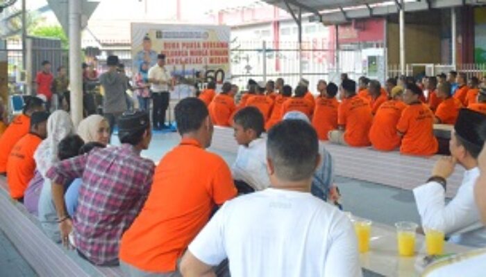 Lapas Medan Buka Puasa Bersama Warga Binaan Dan Keluarga