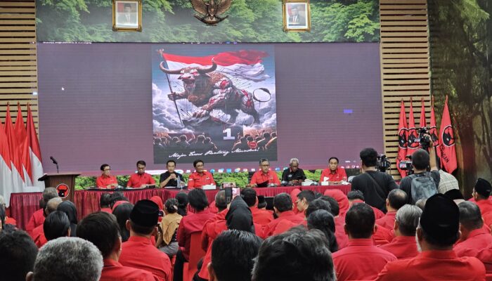 Tentukan Sikap Politik Ke Depan, 24-26 Mei 2024 PDIP Gelar Rakernas