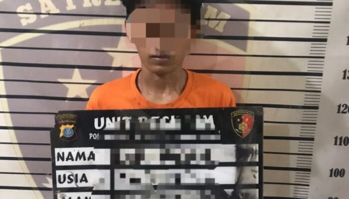 Polsek Percut Seituan Ringkus Pembakar Toko Grosir Dan Perabot