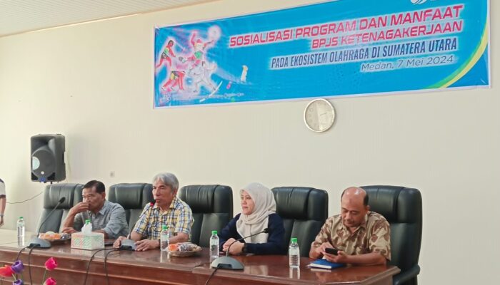 BPJS Beri Rasa Nyaman Atlet/Pelatih Pelatda PON Sumut