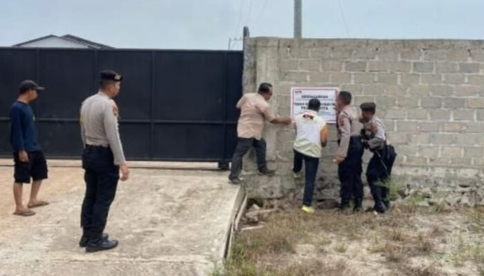KPK RI Segel PKS Diduga Milik Bupati Labuhanbatu Non Aktif