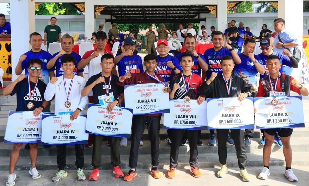 Pelari Taput, Medan Juara Lari 10 K
