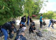 Bikers CB150X Adv Id Bersihkan Sungai Kutalimbaru