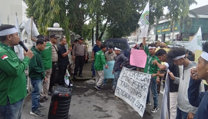 HM Iklab Raya Gelar Demo Jilid 3, Soroti Dugaan Pungli Di Disdik Sumut