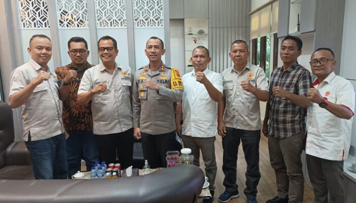 Kapolres Komitmen Dukung KONI Sergai