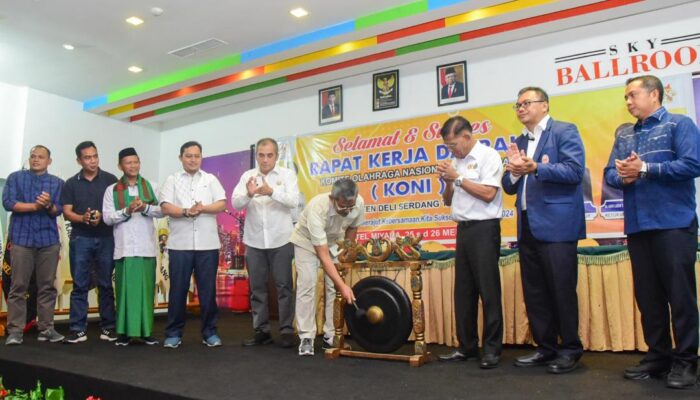 KONI Berperan Tentukan Maju Mundurnya Olahraga