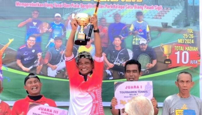 Yudha/Ain Juara Insan Pidie Tenis Club