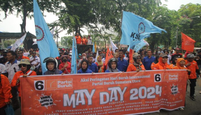 Buruh Desak Cabut UU Ciptaker
