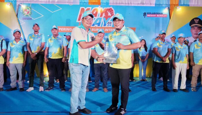 Peringatan May Day Di Medan Meriah, Ini Harapan Wakil Wali Kota Medan Kepada Para Buruh