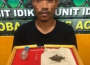 Satres Narkoba Polres Abdya Kembali Amankan Tersangka Pemilik Sabu 