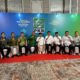 KETUA Umum Partai Kebangkitan Bangsa (PKB) H. Abdul Muhaimin Iskandar, berfoto bersama dan bakal calon Kepala Daerah Hendriyanto Sitorus, usai menghadiri acara Ta'aruf Bakal Calon Kepala Daerah (Bacakada) PKB Seluruh Indonesia Zona Sumatera I yang dilaksanakan Rabu (1/5) di Hotel Mercure Jakarta Batavia, Jakarta. Waspada/ist