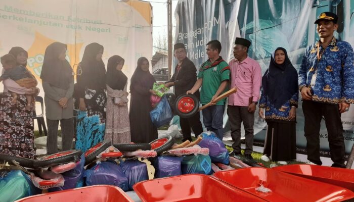 Cegah Stunting, Dinas Pangan Bantu Masyarakat Bibit Sayuran Lengkap