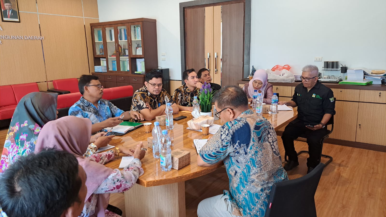 Dinas Pangan Aceh Besar Rapat Verifikasi Data PBP Tahap II