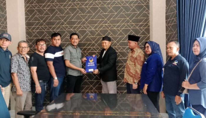 Siap Bertarung Di Pilkada Labuhanbatu, Darwis Damanik Daftar Ke NasDem