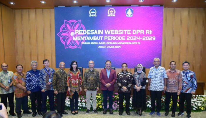 Ketua BURT Apresiasi Seminar Redesain Website DPR RI