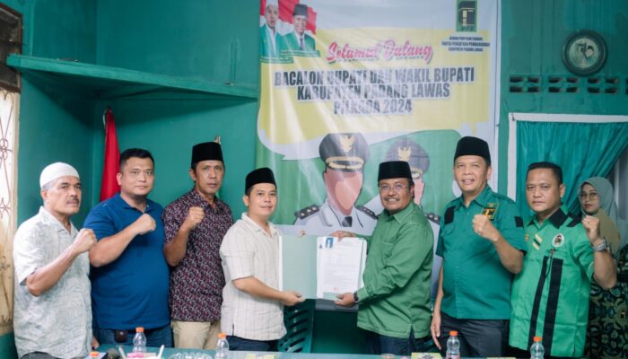 Siap Bertarung Pilkada Palas 2024, Putra Mahkota Alam Mendaftar Ke PPP