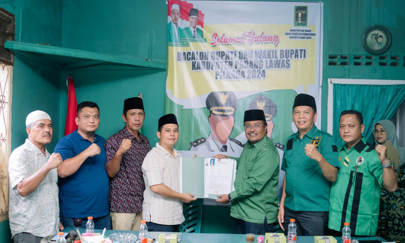 Siap Bertarung Pilkada Palas 2024, Putra Mahkota Alam Mendaftar Ke PPP