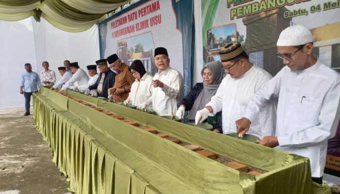 Halal Bi Halal Dan Peletakan Batu Pertama Klinik UISU