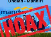 Bank Mandiri Himbau Masabah untuk Hati-Hati pada Modus Penipuan Berkedok Undian Berhadiah
