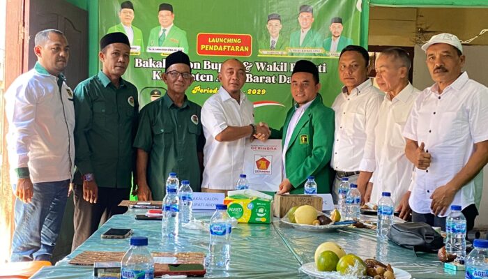 Maju Balon Bupati Abdya, Simbol Bapak Pembangunan Daftar Ke PPP