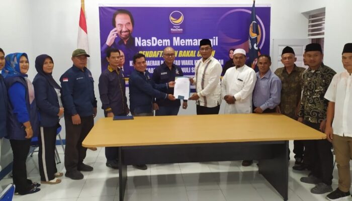 Rasyid Assaf Dongoran Daftar Ke Partai NasDem