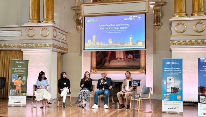 Hadirkan Solusi Transaksi Internasional, Bank Mandiri Kenalkan Keandalan Livin’ di London