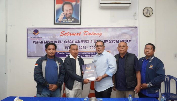 Aulia Rachman Daftar Calon Wali Kota Ke NasDem