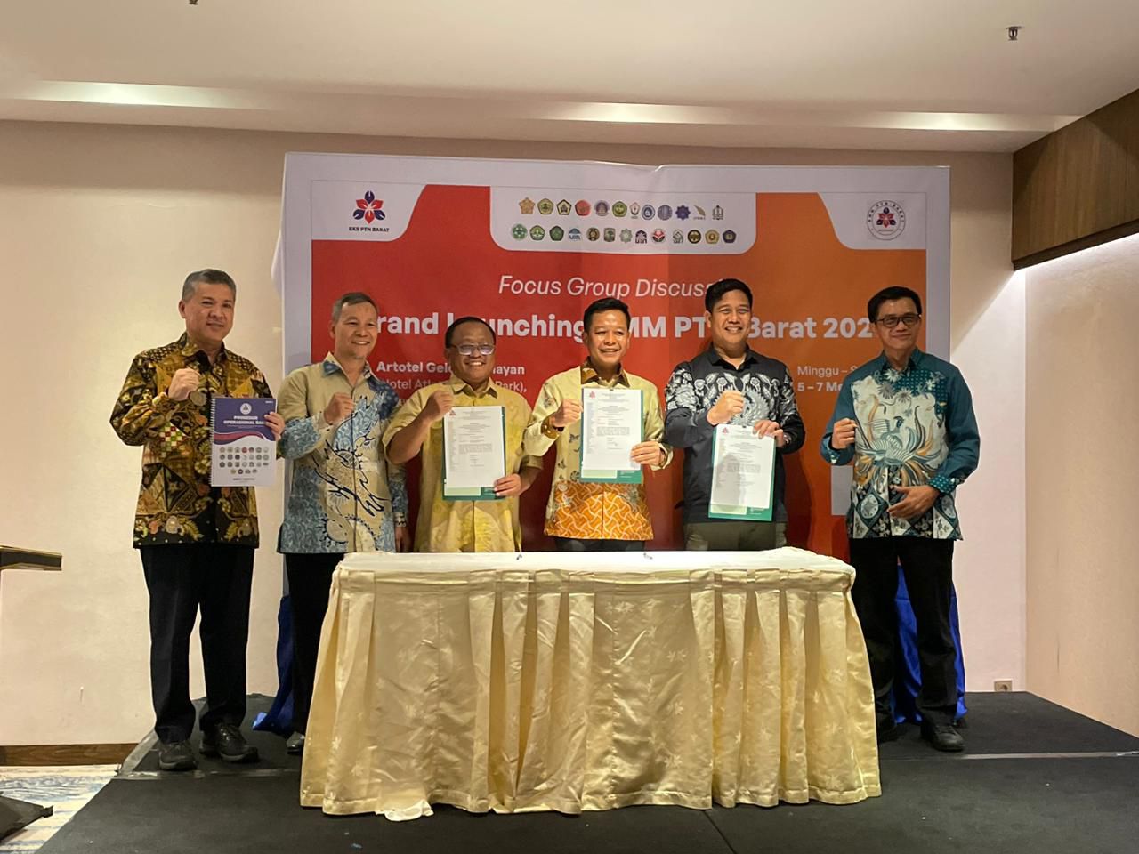 SMMPTN Barat 2024 Konsorsium BKS-PTN Barat Resmi Diluncurkan