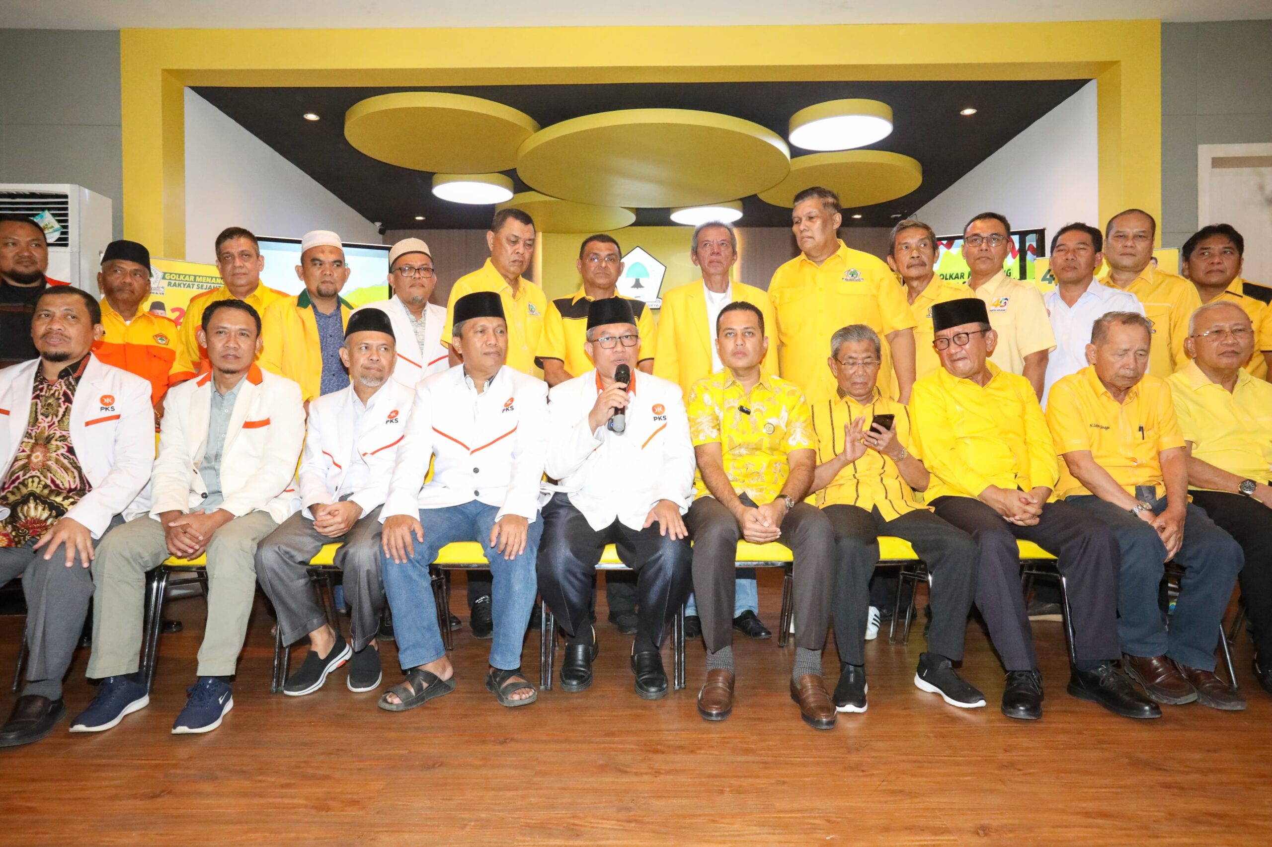 PKS Dan Golkar Bahas Koalisi Di Pilkada Sumut