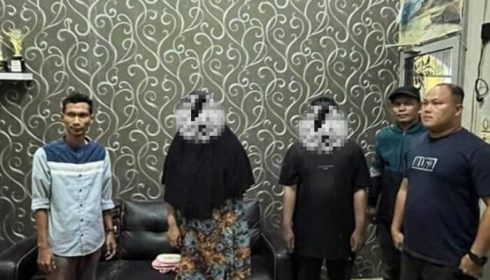 Berduaan Di Gudang, WH Langsa Amankan Pasangan Non Muhrim