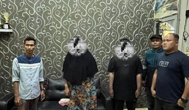 Berduaan Di Gudang, WH Langsa Amankan Pasangan Non Muhrim
