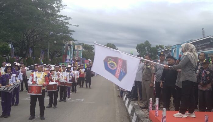 Ratusan Peserta Pawai Meriahkan TTG Dan HUT Nagan Raya