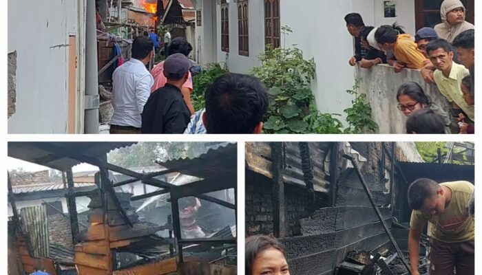 Satu Rumah Dilahap Si Jago Merah Di Balige