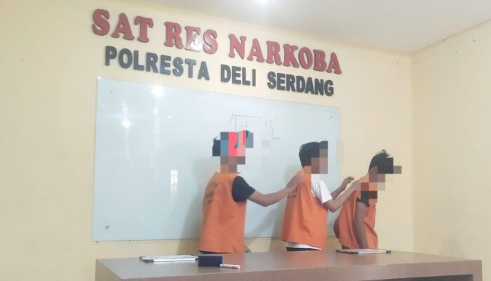 Polresta Deliserdang Kembangkan Kasus 3 Penumpang Pesawat Bawa 6 Kg Sabu