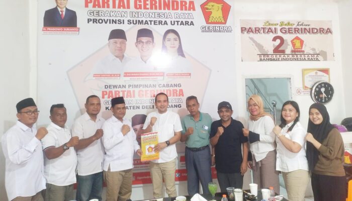 Zakky: Insya Allah Cabup Deliserdang Dari Gerindra Menang