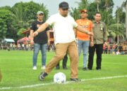 Pj Bupati Aceh Besar Buka Turnamen Sepakbola PS AMLA Cup 2024